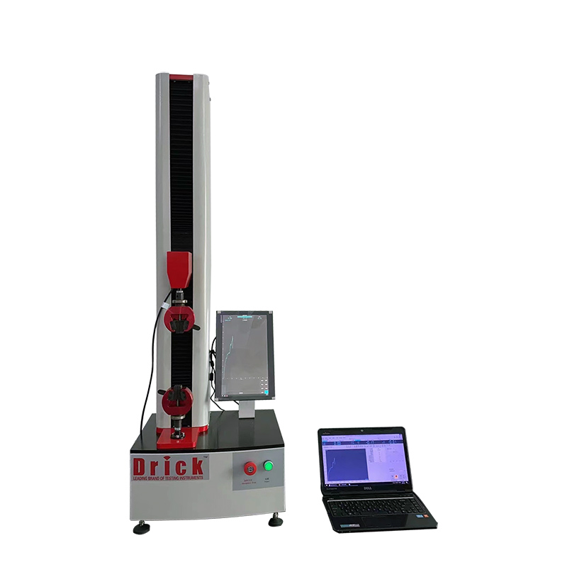 DRK101高速電子拉力試驗機 德瑞克雙屏顯示款，重塑材料測試新標準